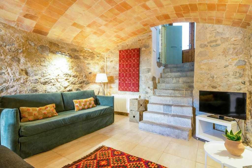 Apartamento Banos Arabes Con Jardin Girona Luaran gambar